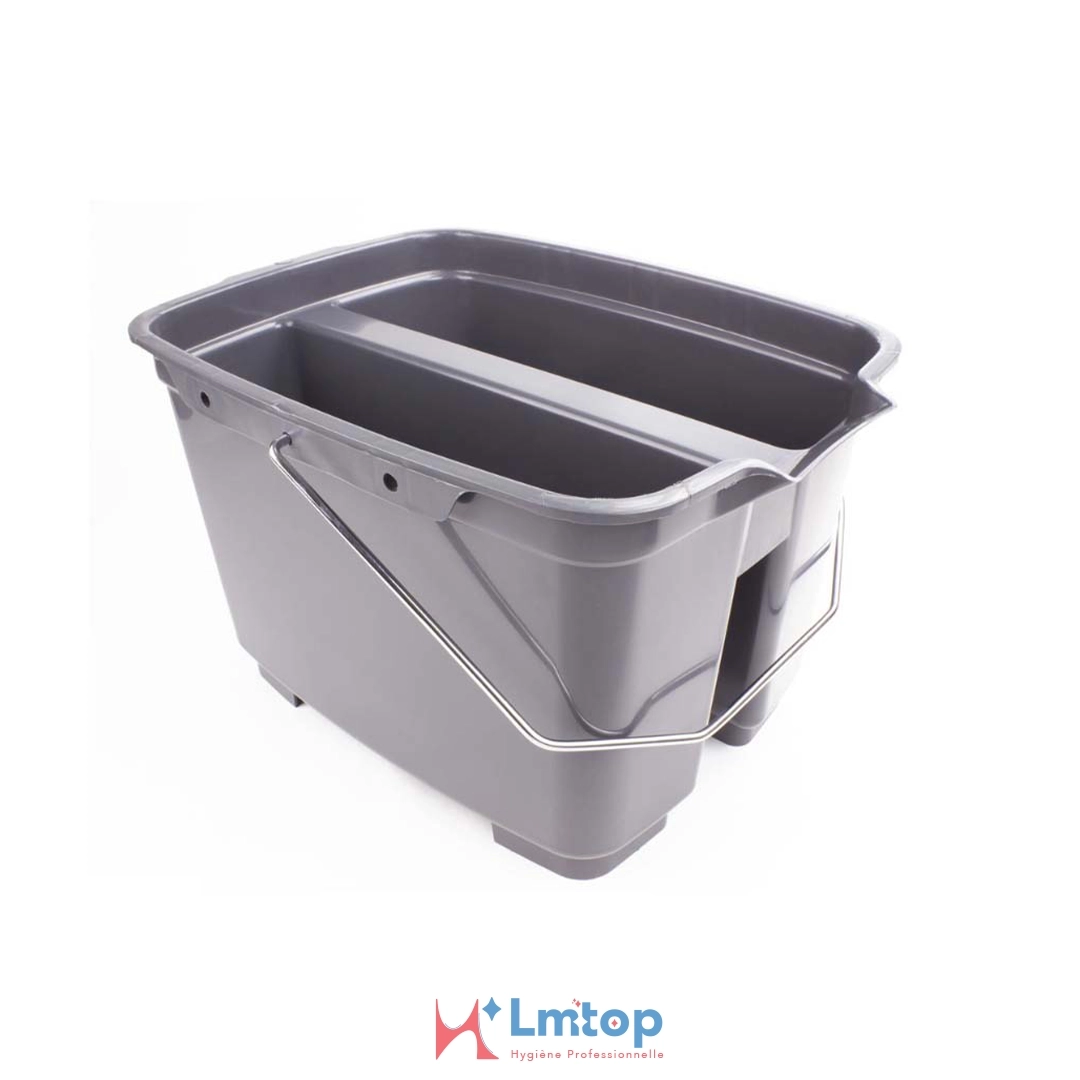 SEAU VITRIER DOUBLE GRIS