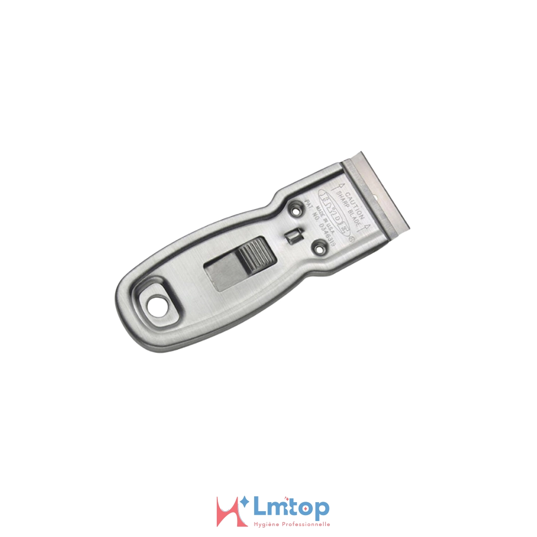 Grattoir vitre en inox